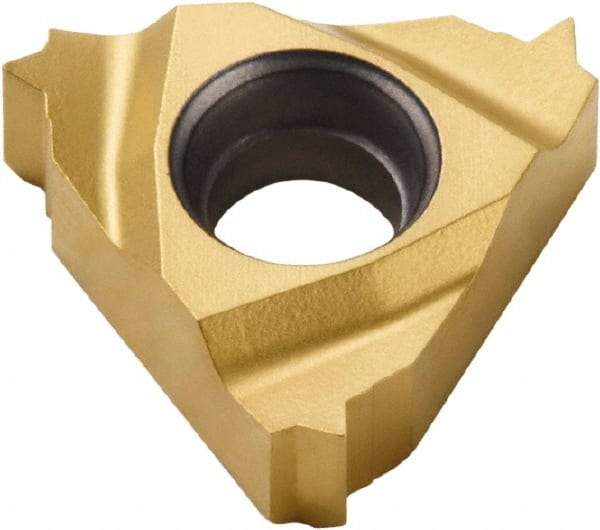 Seco - 09NR Internal Right Hand 48-16 Partial Profile 55° Laydown Threading Insert - Grade CP500, TiAlN/TiN Coated Carbide, 5.56mm Inscribed Circle - Apex Tool & Supply