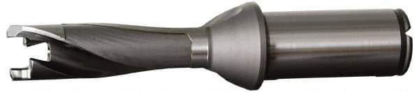 Kennametal - 9 to 9.49mm Diam, 3xD, 29mm Max Depth, 12mm Shank Diam, 39mm Flute, 90mm OAL, Replaceable Tip Drill - KTIP0900HPM Insert, H Seat Size, Series KenTIP - Apex Tool & Supply