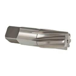 Cleveland - 3/4" Pipe, 0.962" Diam, 7/8" Small End Diam, Straight Shank, 1-3/8" Flute, Taper Pipe Reamer - Apex Tool & Supply