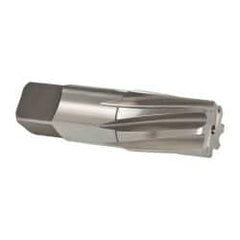 Cleveland - 3/4" Pipe, 0.962" Diam, 7/8" Small End Diam, Straight Shank, 1-3/8" Flute, Taper Pipe Reamer - Apex Tool & Supply