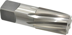 Cleveland - 1" Pipe, 1.212" Diam, 1.103" Small End Diam, Straight Shank, 44.45mm Flute, Taper Pipe Reamer - Apex Tool & Supply
