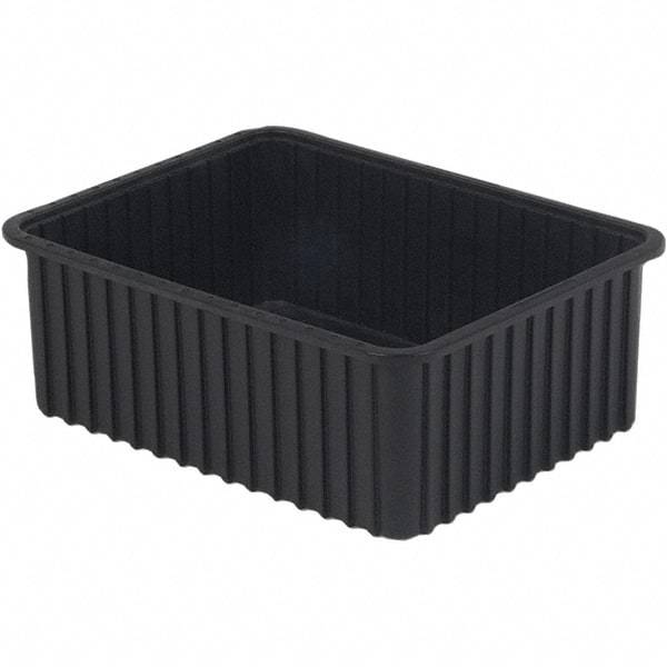 LEWISBins+ - 17-3/8" Wide x 8" High, Black Bin Divider Box - Use with DV1780 Short, DV2280 Long - Apex Tool & Supply