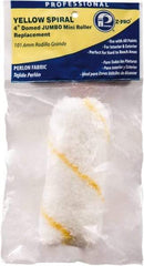 Premier Paint Roller - 1/4" Nap, 4" Wide Paint Roller Cover - Very Smooth Texture, Polyester - Apex Tool & Supply