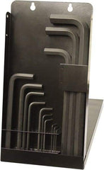 Bondhus - 13 Piece L-Key Ball End Hex Key Set - Hex Range 1.27 to 17mm, Protanium High Torque Steel - Apex Tool & Supply