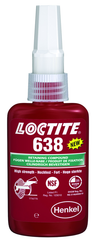 638 Retaining Compound; Slip Fit; Maximum Strength - 10ml - Apex Tool & Supply