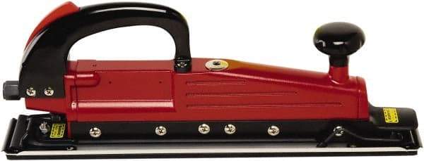 Chicago Pneumatic - 2-3/4 x 17-1/2 Inch, 5,000 RPM Air Inline Sander - 0.25 Hp, 1/4 Inch Inlet, 8.5 CFM Air Consumption, Rear Exhaust, 1,812 FPM Speed - Apex Tool & Supply