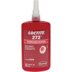 Loctite - 250 mL, Red, High Strength Threadlocker - Series 272 - Apex Tool & Supply