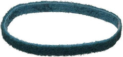 3M - 1/2" Wide x 12" OAL, Aluminum Oxide Abrasive Belt - Aluminum Oxide, Very Fine, Nonwoven, Series SC-BS - Apex Tool & Supply