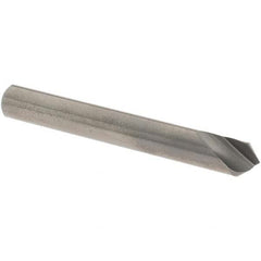 OSG - 1/4" Head Diam, 1/4" Shank Diam, 1 Flute 90° Solid Carbide Countersink - Apex Tool & Supply