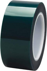3M - 2" x 72 Yds, Green Polyester Film Masking Tape - Series 8992, 3.2 mil Thick, 37 Lb/Inch Tensile Strength - Apex Tool & Supply