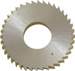 Controx - 1" Diam x 1/8" Blade Thickness x 3/8" Arbor Hole Diam, 40 Tooth Slitting and Slotting Saw - Arbor Connection, Right Hand, Uncoated, Cobalt, Concave Ground, Contains Keyway - Apex Tool & Supply