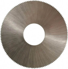 Controx - 2" Diam x 0.014" Blade Thickness x 5/8" Arbor Hole Diam, 132 Tooth Slitting and Slotting Saw - Arbor Connection, Right Hand, Uncoated, High Speed Steel, Concave Ground - Apex Tool & Supply