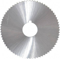 Controx - 2-1/2" Diam x 1/16" Blade Thickness x 5/8" Arbor Hole Diam, 72 Tooth Slitting and Slotting Saw - Arbor Connection, Right Hand, Uncoated, Cobalt, Concave Ground, Contains Keyway - Apex Tool & Supply