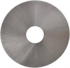 Controx - 4" Diam x 0.02" Blade Thickness x 1" Arbor Hole Diam, 160 Tooth Slitting and Slotting Saw - Arbor Connection, Right Hand, Uncoated, Cobalt, Concave Ground - Apex Tool & Supply