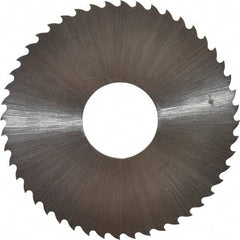 Controx - 2" Diam x 0.0313" Blade Thickness x 5/8" Arbor Hole Diam, 48 Tooth Slitting & Slotting Saw - Arbor Connection, Right Hand, Uncoated, M2 High Speed Steel, 15° Rake, Concave Ground - Apex Tool & Supply
