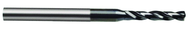 1.3mm Dia-Carbide Micro 7XD Drill-140° Point-Bright - Apex Tool & Supply