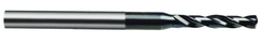 0.7mm Dia-Carbide Micro 4XD Drill-140Â° Point-Bright - Apex Tool & Supply