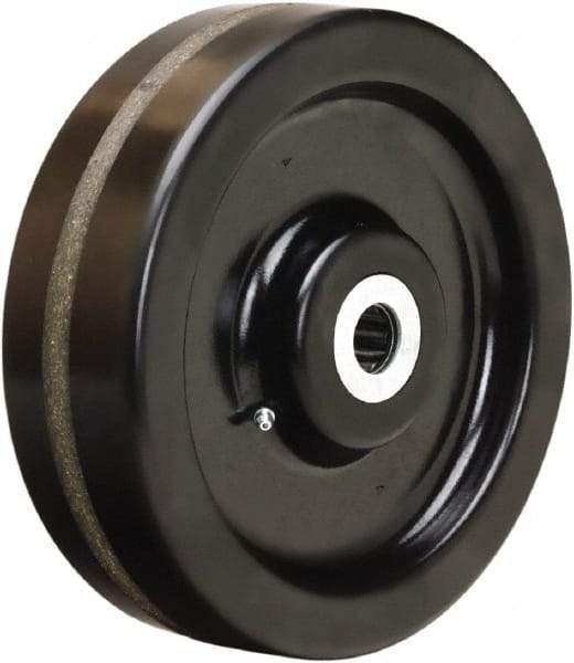 Hamilton - 10 Inch Diameter x 3 Inch Wide, Phenolic Caster Wheel - 2,900 Lb. Capacity, 3-1/4 Inch Hub Length, 1-1/4 Inch Axle Diameter, Straight Roller Bearing - Apex Tool & Supply