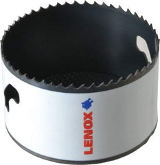 Lenox - 3-3/8" Diam, 1-1/2" Cutting Depth, Hole Saw - Bi-Metal Saw, Toothed Edge - Apex Tool & Supply