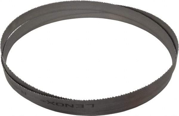Lenox - 5 to 8 TPI, 11' Long x 1" Wide x 0.035" Thick, Welded Band Saw Blade - Bi-Metal, Toothed Edge, Raker Tooth Set, Flexible Back - Apex Tool & Supply