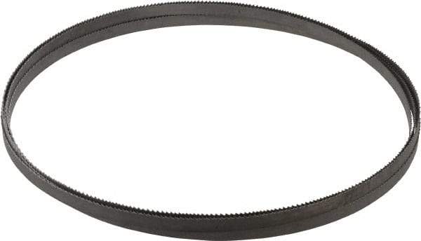 Lenox - 10 to 14 TPI, 12' 6" Long x 1/4" Wide x 0.025" Thick, Welded Band Saw Blade - Bi-Metal, Toothed Edge, Modified Raker Tooth Set, Flexible Back, Contour Cutting - Apex Tool & Supply