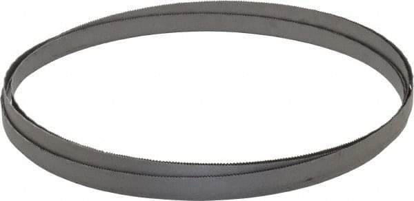 Lenox - 14 to 18 TPI, 12' 6" Long x 1/2" Wide x 0.025" Thick, Welded Band Saw Blade - Bi-Metal, Toothed Edge, Wavy Tooth Set, Flexible Back, Contour Cutting - Apex Tool & Supply