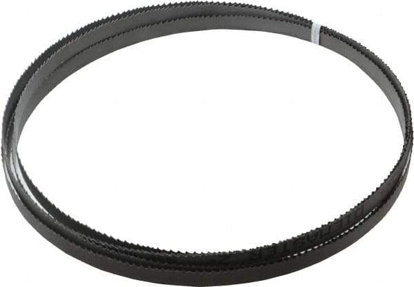 Lenox - 6 to 10 TPI, 12' 6" Long x 1/2" Wide x 0.025" Thick, Welded Band Saw Blade - Bi-Metal, Toothed Edge, Modified Raker Tooth Set, Flexible Back, Contour Cutting - Apex Tool & Supply