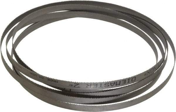 Lenox - 8 to 12 TPI, 12' 6" Long x 1/2" Wide x 0.025" Thick, Welded Band Saw Blade - Bi-Metal, Toothed Edge, Modified Raker Tooth Set, Flexible Back, Contour Cutting - Apex Tool & Supply