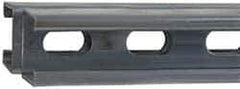 Cooper B-Line - 10' Long x 1-5/8" Wide x 3-1/4" High, 12 Gauge, Strip Steel, Half Slot Framing Channel & Strut - 0.105" Thick, Pre-Galvanized - Apex Tool & Supply