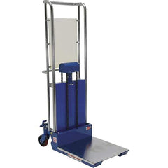 Vestil - 880 Lb Capacity Portable Hydraulic Hefty Lift Table - 3-1/2" Lift Height, 24" Platform Length x 23" Platform Width - Apex Tool & Supply