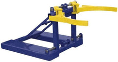 Vestil - 1,100 Lb Load Capacity, 30 & 55 Gal Forklift Drum Handler - 29" Wide x 22-1/2" High - Apex Tool & Supply