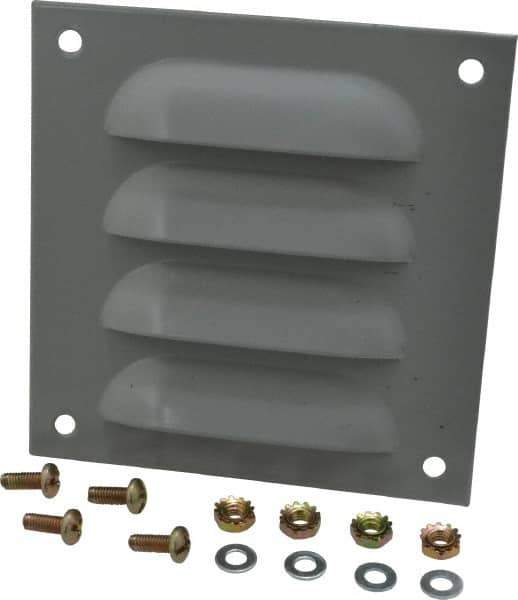 Cooper B-Line - Electrical Enclosure Steel Louver Plate Kit - For Use with Cooper B-Line Enclosures - Apex Tool & Supply