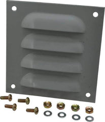 Cooper B-Line - Electrical Enclosure Steel Louver Plate Kit - For Use with Cooper B-Line Enclosures - Apex Tool & Supply