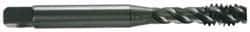 OSG - 1-1/4 - 7 UNC 4 Flute Modified Bottoming Spiral Flute Tap - Vanadium High Speed Steel, Oxide Finish, 5-3/4" OAL, Right Hand Flute, Right Hand Thread, H6 - Apex Tool & Supply