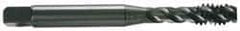 OSG - 1-1/4 - 7 UNC 4 Flute Modified Bottoming Spiral Flute Tap - Vanadium High Speed Steel, Oxide Finish, 5-3/4" OAL, Right Hand Flute, Right Hand Thread, H6 - Apex Tool & Supply