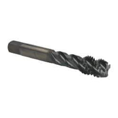 OSG - 5/8-11 UNC 4 Flute 3B Modified Bottoming Spiral Flute Tap - Vanadium High Speed Steel, Oxide Finish, 3-13/16" OAL, Right Hand Flute, Right Hand Thread, H3, Series 290 - Apex Tool & Supply