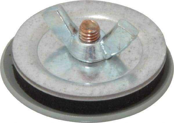 Cooper B-Line - 3/4" Conduit, 4, 12, 13, 3R NEMA Rated, Electrical Enclosure Steel Hole Seal - ANSI 61/UL Listed, Includes Oil-Resistant Gasket, Plated Stud & Wing Nut - Apex Tool & Supply