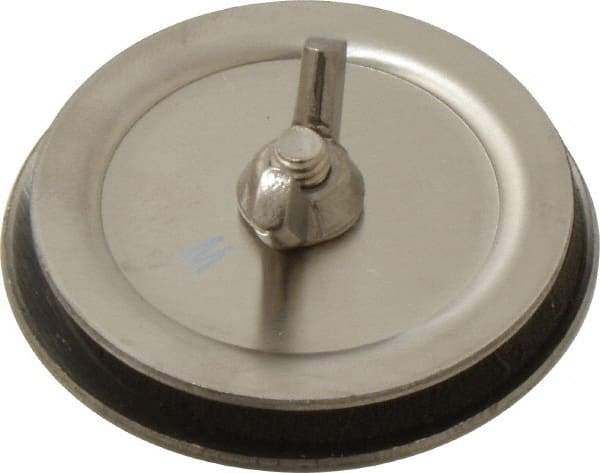 Cooper B-Line - 1" Conduit, 4X NEMA Rated, Electrical Enclosure Stainless Steel Hole Seal - UL Listed, Includes Oil-Resistant Gasket, Plated Stud & Wing Nut - Apex Tool & Supply