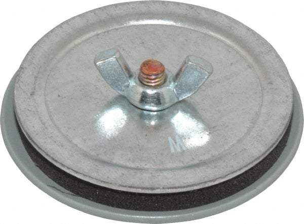 Cooper B-Line - 1-1/4" Conduit, 4, 12, 13, 3R NEMA Rated, Electrical Enclosure Steel Hole Seal - ANSI 61/UL Listed, Includes Oil-Resistant Gasket, Plated Stud & Wing Nut - Apex Tool & Supply