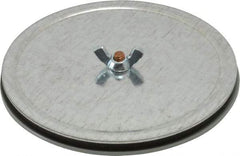 Cooper B-Line - 3" Conduit, 4, 12, 13, 3R NEMA Rated, Electrical Enclosure Steel Hole Seal - ANSI 61/UL Listed, Includes Oil-Resistant Gasket, Plated Stud & Wing Nut - Apex Tool & Supply