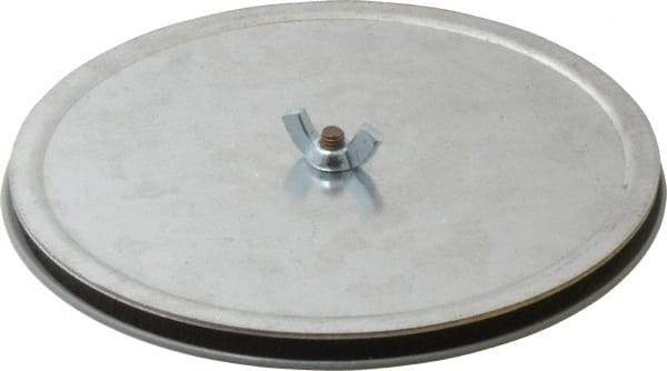 Cooper B-Line - 4" Conduit, 4, 12, 13, 3R NEMA Rated, Electrical Enclosure Steel Hole Seal - ANSI 61/UL Listed, Includes Oil-Resistant Gasket, Plated Stud & Wing Nut - Apex Tool & Supply