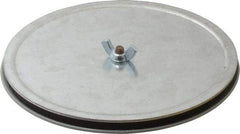 Cooper B-Line - 4" Conduit, 4, 12, 13, 3R NEMA Rated, Electrical Enclosure Steel Hole Seal - ANSI 61/UL Listed, Includes Oil-Resistant Gasket, Plated Stud & Wing Nut - Apex Tool & Supply