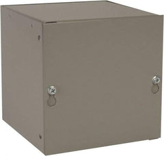 Cooper B-Line - Steel Junction Box Enclosure Screw Flat Cover - NEMA 1, 6" Wide x 6" High x 6" Deep - Apex Tool & Supply