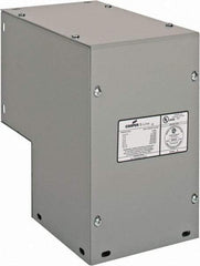 Cooper B-Line - 6 Inch Wide x 6 Inch High, Raceway Elbow End - 90°, Gray, For Use with Lay In Wireways, Type 1 Screw Cover Wireway - Apex Tool & Supply