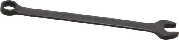 Proto - 1/2" 12 Point Offset Combination Wrench - 15° Offset Angle, 8-7/8" OAL, Steel, Black Finish - Apex Tool & Supply