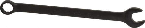 Proto - 3/4" 12 Point Offset Combination Wrench - 15° Offset Angle, 11" OAL, Steel, Black Finish - Apex Tool & Supply
