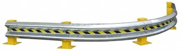 Vestil - Guard Rail Type: Heavy Duty Guardrail Style: Curved - Apex Tool & Supply