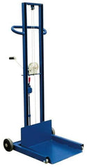 Vestil - 500 Lb Capacity Portable Steel Light Load Lift Table - 1/4" Lift Height, 20" Platform Length x 20" Platform Width - Apex Tool & Supply