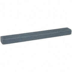 Norton - 10" Long x 1-1/4" Wide x 3/4" Thick, Silicon Carbide Sharpening Stone - Flat Stone, Coarse Grade - Apex Tool & Supply