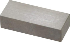 Mitutoyo - 0.55" Rectangular Steel Gage Block - Accuracy Grade AS-1, Includes Certificate of Inspection - Apex Tool & Supply